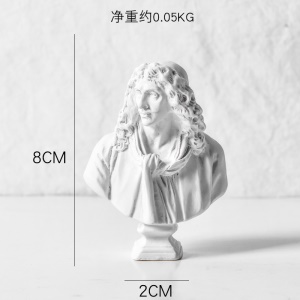 Figures de tête de statues scandinaves