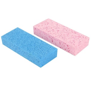 Éponge absorbante pour la peinture avec gros pores