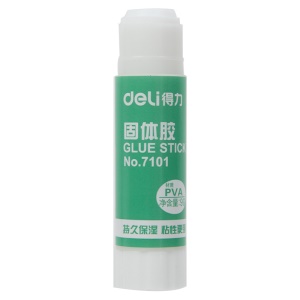 Deli colle solide de petite taille 9g blanc