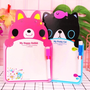 Tableau blanc double face pour enfants