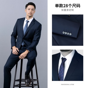 Costumes professionnels pour hommes (Veste + pantalon de costume)