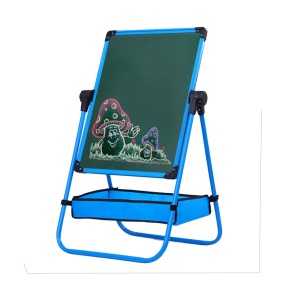 Tableau à craie pour enfants, pliable magnétique et double face