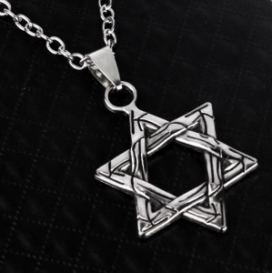 Collier pendentif alliage 70cm