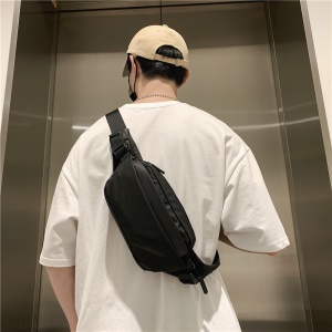 Sac banane/sac messager en nylon tissu imperméable à l'eau pour les hommes