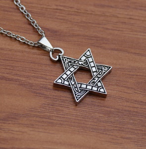 Collier pendentif alliage 70cm