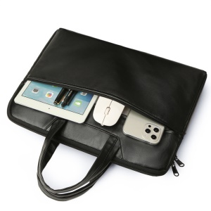 Sac pour ordinateur portable en cuir PU portable