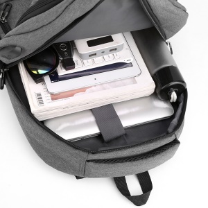 Sac à dos à épaules multifonction pour hommes USB