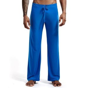 Hommes Pantalons de détente à lacets en Nylon