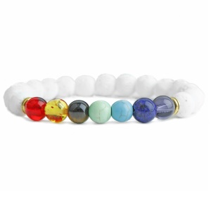 Bracelet en pierre 18,5cm