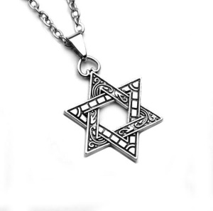 Collier pendentif alliage 70cm
