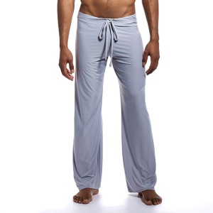 Hommes Pantalons de détente à lacets en Nylon