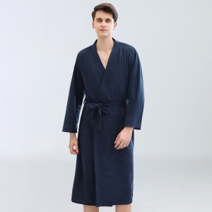 Peignoir de bain pour couple en polyester absorbant