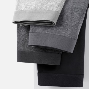 Sous-vêtements pour hommes en coton taille moyenne antibactérien et respirant