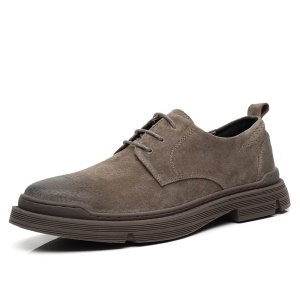 Chaussures en cuir véritable avec semelle antidérapante