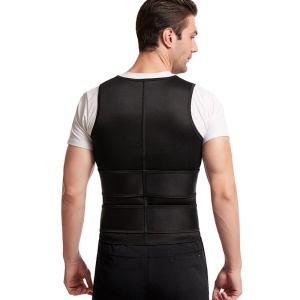 Body shaper zip double ceinture ventre fermé