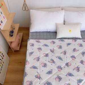 Couette de dessin animé pour enfants en coton doux