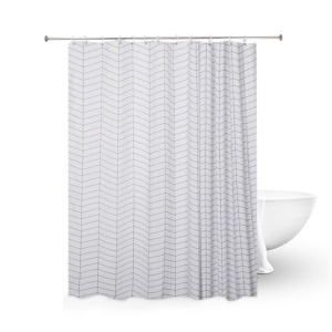 Rideau de douche en polyester étanche