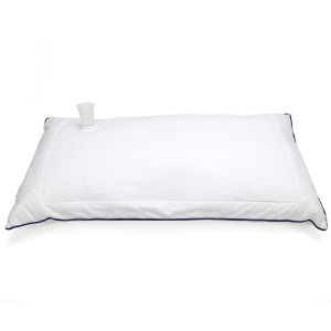 Oreiller  blanc  en coton 80 * 40 * 10cm