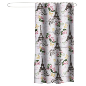 Rideau de douche imprimé épais et imperméable 180*180cm