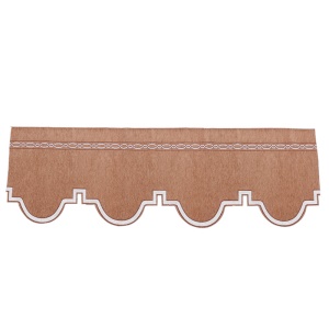 Demi-rideau décoration semi-ombragé 48 * 35cm