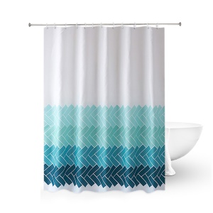 Rideau de douche en polyester étanche