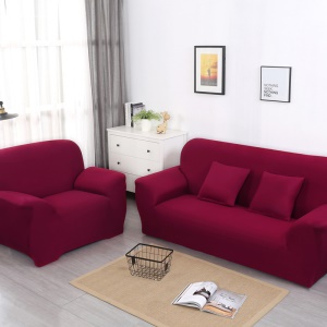 Housse de canapé extensible, antidérapante et à enveloppe complète
