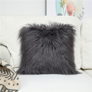 Taie d'oreiller en peluche