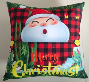 Taie d'oreiller imprimée de Noël