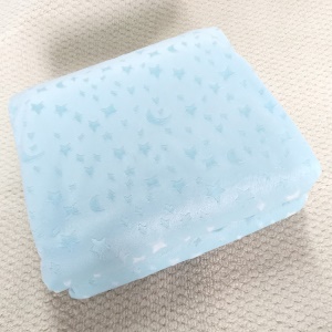 Couverture de lit super souple double couche 110 * 80cm