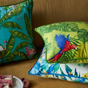 Housse de coussin d'impression numérique en peluche