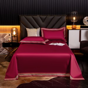 Draps de lit en coton  lisse et confortable