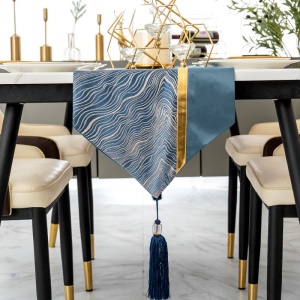 Nappe pour table à manger et table basse Imperméable Moderne Léger Luxe Or