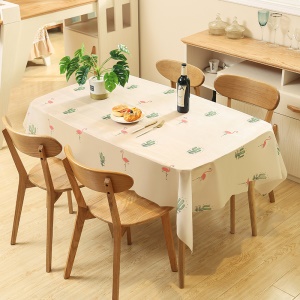 Nappe pour table basse rectangulaire Résistant à l'eau et à l'huile et non lavable