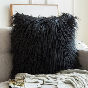 Taie d'oreiller en peluche