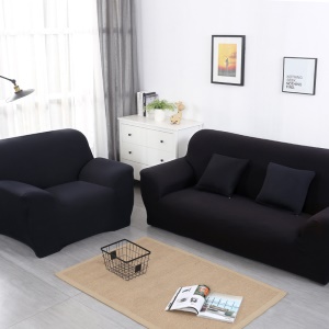 Housse de canapé extensible, antidérapante et à enveloppe complète