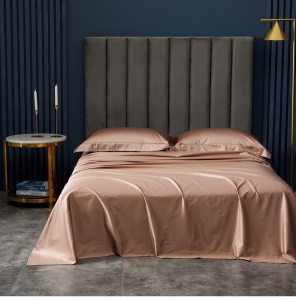 Drap de lit de deux places en coton