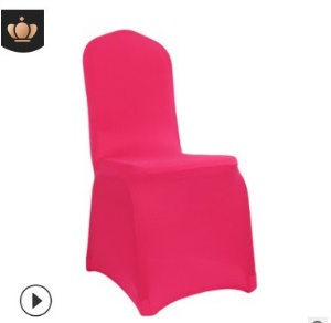 Housse de chaise d'hôtel de mariage épaissie