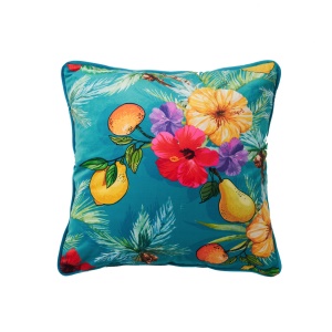 Housse de coussin d'impression numérique en peluche