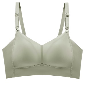 soutien-gorge d'allaitement à section mince sans anneau d'acier  avec boucle d'ouverture