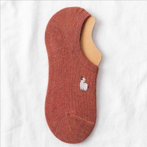 Chaussettes courtes pour femmes respirant et antidérapant