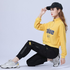 Ensemble de sport pour femme( pantalons long avec poches+hauts à manches longs)