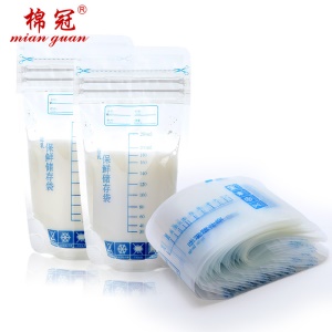 Sachet de stockage pour lait maternel de 250ml 30 pièces