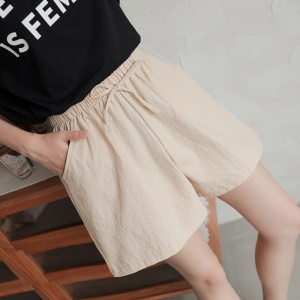 Short décontracté en coton pour femmes