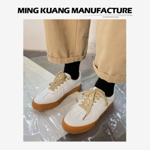 Chaussures dcontractées  blanches casual pour enfants