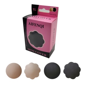 Cache tétons en tissu silicone