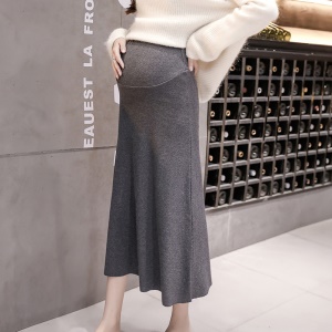 Jupe de maternité longue en tricot