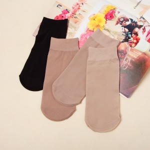 Chaussettes courts transparent pour femmes respirant