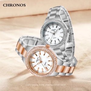 montres femmes  CHRONOS avec diamants