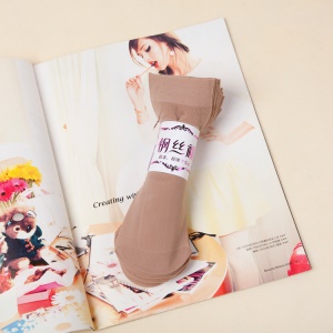 Chaussettes courts transparent pour femmes respirant