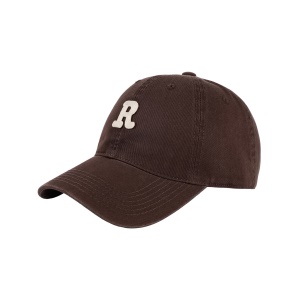 Chapeau Soft Top de Baseball Brodé avec  Logo R pour femme